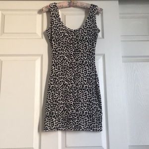 Leopard print clubbing dress!